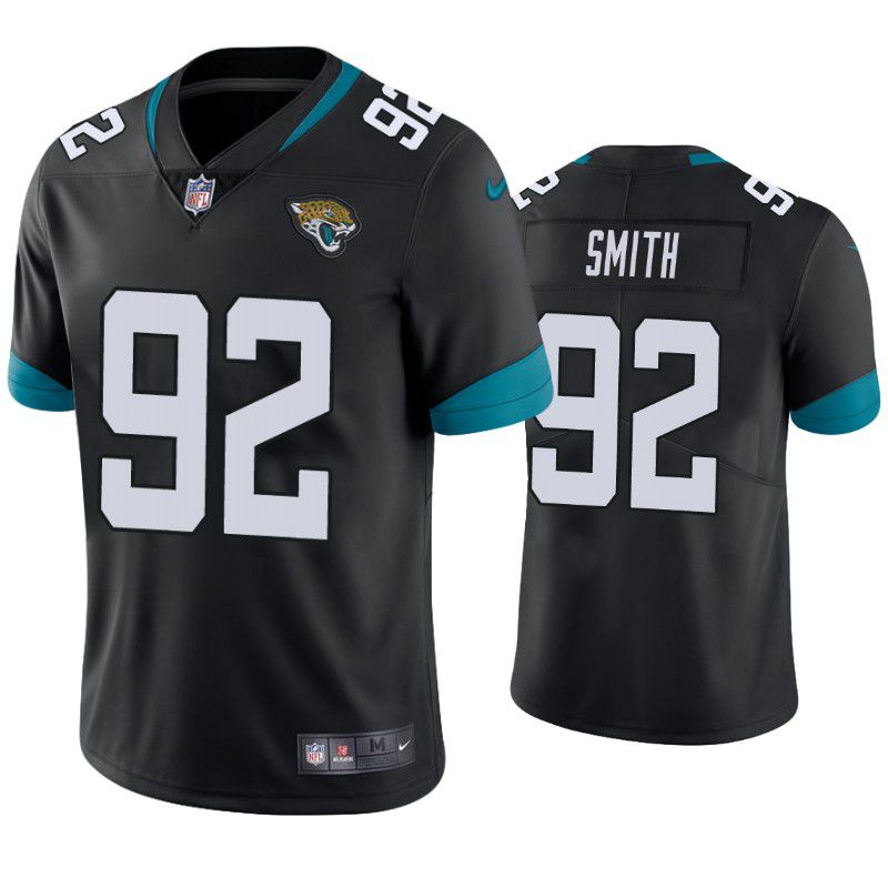 Men Jacksonville Jaguars 92 Jordan Smith Nike Black Limited NFL Jersey